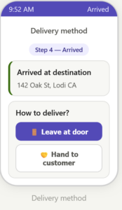 delivery method woo driver app — plugin screenshots